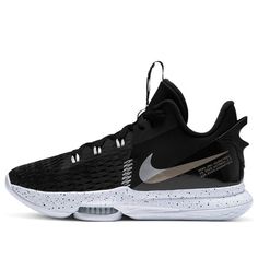 Nike LeBron Witness 5 'Black Metallic Silver' CQ9380-001 (SNKR/Unisex/Low Top/Non-Slip/Basketball/Wear-resistant) Nike Basketball Shoes With Shock Absorption For Training, Nike Basketball Shoes For Training With Shock Absorption, Nike Training Basketball Shoes With Shock Absorption, Black Athletic Fit Basketball Shoes With Cushioned Footbed, Nike Black Basketball Shoes For Gym, Black Basketball Shoes With Cushioned Footbed For Training, Black Lace-up Basketball Shoes For Gym, Black Basketball Shoes With Boost Midsole For Gym, Black Basketball Shoes With Cushioned Footbed