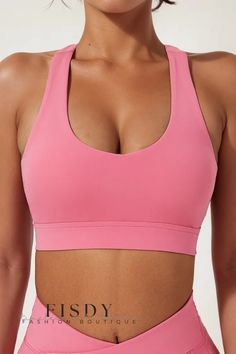 Fisdy - Sujetador deportivo transpirable de alto rendimiento para mujer, ideal para yoga, correr y actividades de fitness al aire libre Sports Bra Design, Bra Materials, Yoga Tank, Outdoor Running, Athletic Sports, Yoga Bra, Blue Outfit, Sport Bra, Daily Workout