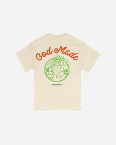 GOD MADE YOU AND GOD MADE ME! A reminder of our beginnings Color: Natural Made in the USA Fit: Unisex, for a looser fit - size up! Fabric: 100% ring-spun cotton Size Specs: SIZE SML MED LG XL 2XL 3XL Body Width 18.5" 20.5" 22.5" 24.5" 26.5" 28.5" Body Length 29" 30" 31" 32" 33” 34.5” Gods Temple, God Is Everywhere, Christian Clothing Brand, Christian Hats, Fleece Hats, Weekend Reading, God Made Me, God Made You, Garment Manufacturing