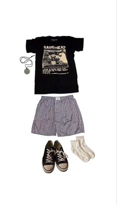 Radiohead Shirt Outfit, Radiohead Outfit, Outfits With Long Sleeve, Olive Shirt, Cute Comfy Outfits, Cool Fits, Spring Summer Outfits