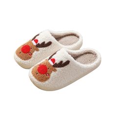 These limited edition green and red holiday reindeer slippers are perfect for a holiday gift! Cozy lounge slippers come in multiple colors and designs. Slip into these super soft slippers and keep your feet cozy! Holiday Slippers, Cozy Shoes, Christmas Slippers, Indoor Outdoor Slippers, Winter Slippers, Outdoor Slippers, Fuzzy Slippers, Warm Slippers, Slippers Cozy