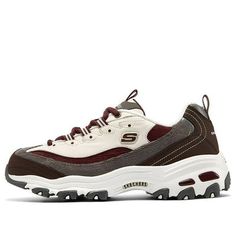 (WMNS) Skechers D'Lites 1.0 'Wine Red Brown' 149906-BUGY (SNKR/Casual/Women's/Low Top/Corduroy/Dad Shoes) Skechers D Lites, Dad Shoes, Red Brown, Stylish Sneakers, Wine Red, Low Top, Perfect Pair, Casual Women, Wine