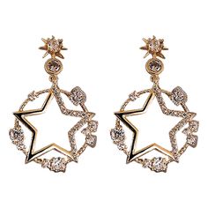 Circle yourself with people that bring out the ROCKstar in you! Wear these beautiful crystal star dangling earrings. Add these to your shopping bag and or to your wishlist to catch a falling star. Size: Weight: Metals Type: Copper Alloy Style: Trendy Day or Evening Wear Fine or Fashion: Fashion Item Type: Earrings Earring Type: […] Items Png, Catch A Falling Star, Jewelry Giveaway, Falling Star, Earrings Circle, Jewelry Accessories Ideas, Geometric Star, Accessories Ideas, Crystal Stars