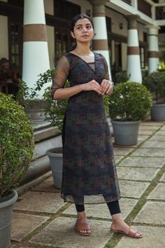 Casual wear – KULINA Casual Kurta Designs For Women, Daily Wear Dresses For Women Indian At Home, New Churidar Designs 2023, Churidhar Sleeve Designs, Kurthis Models Latest For Stitching, Cotton Chudidhar Models For Stitching, Modern Kurti Design Style, Kurti Models For Stitching, Organza Churidar Designs