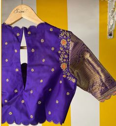 Heart Shape Back Neck Blouse, Back Open Maggam Work Blouse Designs, Fancy Blouse Work Designs, Blouse Back Neck Designs Paithani, Yellow Blouse Aari Work Designs, Boat Neck Maggam Work Blouses, Velvet Blouse For Silk Saree, Paithani Blouse Back Neck Designs, Latest Fancy Blouse Designs Patterns