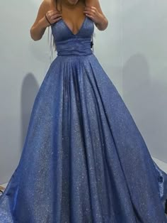 Blue Long Prom Dresses, Prom Dresses Long Blue, Prom Dresses Sparkly, Trendy Prom Dresses, Prom Dress Ideas, Stunning Prom Dresses, Unique Prom Dresses, Prom Dress Inspiration, Cute Prom Dresses