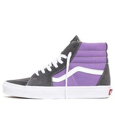 Vans SK8-HI Retro Sport 'Quiet Shade' VN0A4BV6VY3 (SNKR/Skate/Women's/High Top/Breathable) Sporty Purple Vans Skate Shoes, Sk8 Hi Vans, Retro Sport, Vans Sk8 Hi, Sk8 Hi, Vans Sk8, High Top, High Tops, Shades