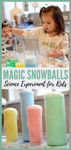 Toddler Science, Science Activity For Kids, Baby Tate, Toddler Board, Rainy Day Activities For Kids, Science For Toddlers, How To Make Magic, Winter Science, Science Week