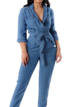 Denim Jumpsuit With Belt S 2-4 M 6-8 L 8-10 Blue Denim Long Sleeve Jumpsuits And Rompers, Light Blue Denim Jumpsuits And Rompers For Spring, Blue Long Sleeve Denim Jumpsuits And Rompers, Spring Light Blue Denim Jumpsuits And Rompers, Light Blue Fitted Denim Jumpsuit Casual Style, Blue High Waist Denim Jumpsuit For Work, Chic Blue Jumpsuits And Rompers With Pockets, Blue Denim Overall Jumpsuit For Spring, Denim Blue Long Sleeve Jumpsuits And Rompers For Spring