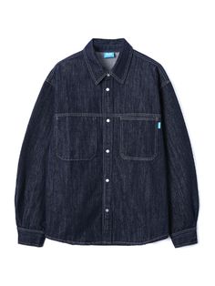 Composition : [Shell] Cotton: 100%/[DK-INDIGO(07)] [Shell] Cotton: 85%+Polyester: 15%Color : DK-INDIGO(07)Country of Origin : China Long Sleeve Denim Jacket With Welt Pockets, Cotton Dark Wash Shacket With Pockets, Dark Wash Cotton Shacket With Pockets, Cotton Shacket With Pockets In Dark Wash, Oversized Dark Wash Long Sleeve Shacket, Dark Wash Relaxed Fit Shacket With Pockets, Relaxed Fit Dark Wash Shacket With Pockets, Dark Wash Relaxed Fit Long Sleeve Shacket, Dark Wash Long Sleeve Relaxed Fit Shacket