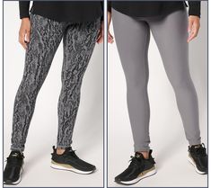 Sometimes you feel like a print, sometimes you don't! With these reversible leggings, you get two looks for the price of one (and who doesn't love that?!). Slip into the solid side when you've got a poppy print to pair them with, then switch up your look in seconds by reversing to the elevated animal print and pair with a solid tunic, and lug-soled loafers, booties, or ballet flats. (Change it up the same day -- no one will know!) From Women with Control®. Poppy Print, Ballet Flats, Animal Print, How Are You Feeling, Loafers, Ballet, Leggings, Pants, Trousers