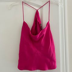 Brand New With Tags Attached. Sold Out From Zara Zara Tops, Zara, Womens Tops, Brand New, Tank Tops, Tags, Pink, Women Shopping, Color