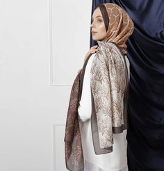 Modefa Tri-Panel Hijab Shawls \ Blooming Branches - Dark Brown & CaramelLet nature shine on this gorgeous and one of a kind shawl! Features a unique three panel design that allows for different patterns of blossoming branches to be showcased so elegantly all around, and its thin and breezy fabric makes it perfect for everyday wear and great for any season!PLEASE NOTE:Due to its lightweight design and light colors, this shawl may be transparent. Using an underscarf or folding/wrapping several tim Blooming Branches, Caramel Brown, Caramel Color, Shine On, Different Patterns, Panel Design, Light Colors, Dark Brown, Shawl