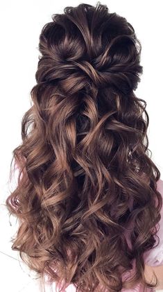 Half Pony Hairstyles, Half Pony, Fab Mood, Partial Updo, Pony Hairstyles, Wedding Hair Half, Boho Hairstyle, Updo Hairstyle