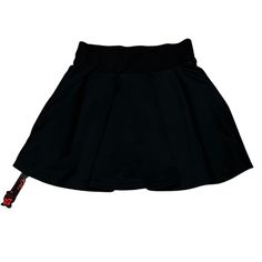 Afibi Casual Mini Stretch Waist Flared Plain Pleated Skirt Poly Spandex Women L Brand: Afibi Tag Size: Womens Large Measurements Were Taken With Garment Laying Flat And Are Approximate: Top To Bottom: 16" Waist: 13.5" Across Thank You! Black Lined Mini Skirt In Elastane, Black Elastane Lined Mini Skirt, Black Stretch Skort With Lined Skirt, Black Tennis Skirt With Elastic Waistband For Spring, Black Stretch Lined Skort, Black Mini Tennis Skirt In Elastane, Black Lined Skirt In Elastane, Black Stretch Tennis Skirt With Lining, Black Elastane Lined Skirt