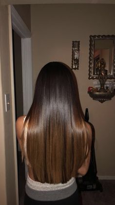 Así NI Summer 2020 Hair Color Trends, Brown Ombre Hair Color, Wedding Hair Brunette, Straight Hair Bundles, Brazilian Straight Hair, Brown Hair Balayage, Brown Blonde Hair, Hair Life