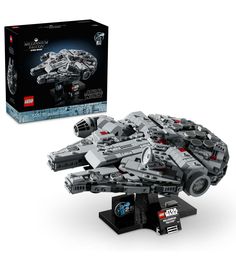 a lego star wars millennium fighter set in its box