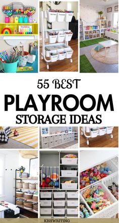 the best playroom storage ideas for kids and toddlers to use in their homes