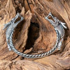 *   Amazing details on our Dragon Torc/Torque Bracelet/Bangle*   Viking Arm Ring Style & Celtic Jewellery*   Perfect Christmas Gift*   Handmade from .925 sterling silver in our Devon workshop Norse Thor, Viking Arm Rings, Celtic Jewellery, Arm Ring, Tree Of Life Ring, Christmas Gift Handmade, Viking Wedding, Celtic Trinity Knot, Bracelet Viking