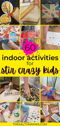 Got the bad-weather blues? We’ve got tons of rainy day indoor activities for stir-crazy kids. From ways to burn energy indoors to the best activities for sick kids, we’ve got all the ideas you need to fill up a day stuck-at-home day. #kidsactivities #indooractivitiesforkids #toddleractivities Rainy Day Crafts For Kids Preschool, Rainy Party Ideas, Rainy Day Projects For Kids, Easy Rainy Day Activities For Kids, Rainy Day Family Activities, Sick Day Activities For Kids, Indoor Rainy Day Activities For Kids, Rainy Day Activities For Kids Elementary, Indoor Activities For Kids At Home