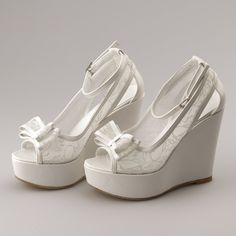 Now it has 6 cm heel length option , too 6 cm,10 cm , 11 cm , 12 cm ,13 cm or 14cm heel length options Ankle Strap Wedge Wedding Shoes White or ivory color options These shoes will look great on you along with your wedding dress at your wedding. Everyone's eyes will be on you. Wedding Closed Toe Synthetic Wedge Sandals, White Open Heel Wedge Sandals For Evening, Evening Wedge Sandals With Reinforced Heel, White Wedge Sandals With Padded Heel, Wedge Heel Wedding Heels With Heel Strap, Wedge Heels With Heel Strap For Wedding, Wedding Wedge Heels With Heel Strap, White Closed Toe Wedge Sandals For Evening, White Closed-toe Wedge Sandals For Evening