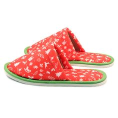 Chochili Christmas Designed Home Slipper for MenNot wearing slippers at home?You allow the heat of the body to get out through the feet. As the body keeps losing the heat, blood circulation decreases and it leads to many common health problems.Try our slippers for women Christmas Designed Slipper Male adults Silent and warm walks Lightweight Soft and comfortable Washable Sound-proof sole Easy put on and taken off Combed fabric Men Sizes US 8 - US 10 and 42-43 EU Comfortable to wear due to its sp Red Non-slip Indoor Slippers, Red Round Toe Slippers For Indoor Use, Red Non-slip Slip-on Slippers, Dorm Slippers, Slippers Black, Slippers For Men, Comfortable Slippers, New Year Designs, Home Slippers