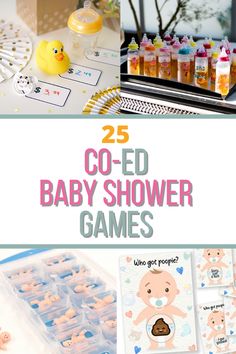 25 Co-Ed Baby Shower Games Hands On Baby Shower Games, Find The Baby Shower Game, Fun Gender Reveal Games For Guests, Interactive Baby Shower Games Funny, Baby Shower Betting Games, Baby Shower Games Coed Hilarious, Baby Shower Adult Games, Any Shower Games, Babyshower Games For A Girl