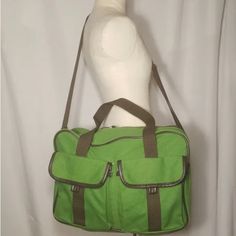 Brand : Embark / Target ( See Interior Tag ) - Actual Store Tag Removed - Green & Black - Two Available - One Does Not Come W Extra Luggage Strap. Please Specify When Purchasing! - Both New Never Used Measures: 20” Across - 13” Down * If You Want Both Bundle And Send Me A Message / The Cost Is For One Only! Green Travel Bag With Waxed Finish, Green Double Handle Travel Bag For On-the-go, Large Capacity Green Duffle Bag For On-the-go, Green Nylon Travel Bag For On-the-go, Hartmann Luggage, Military Style Travel Bag With Adjustable Strap, Carryon Bag, Black Fanny Pack, Louis Vuitton Keepall 45