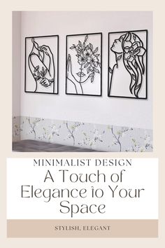 minimalist design at touch of elegance to your space by stylish, elegant