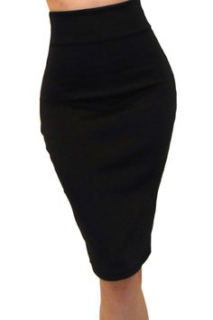 PRICES MAY VARY. Made in USA Provides the most trendy and chic skirt which can be worn in all occasions Slim Fit, good quality Fabric, and making style make you feel good and comfortable. Hand or Machine Wash Cold Water. Polyester, stretchy This Lightweight Stretchy Pencil Skirt is a comfortable and soft skirt that is perfect for office wear. The blend of Polyester and Spandex makes for a very soft and comfortable fabric with a nice stretch The knee length of the skirt makes it suitable for form Soft Skirt, Chic Skirt, Pencil Skirt Outfits, Midi Pencil Skirt, Knee Length Skirt Pencil, Chic Skirts, Skirt Medium, High Waisted Pencil Skirt, Womens Pencil Skirts