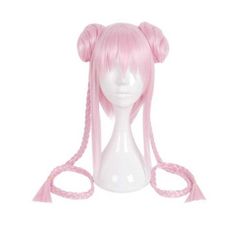 Item Function: 1. Good Quality: Pink wigs for women with stylish design and outstanding looking. Made of heat resistant synthetic fiber, soft touch, and natural looking, just like your own real hair. Wigs for women with very stylish designs and pretty looking, make you more beautiful and confident, you will get tons of compliments with this cute wig. The comfortable wig cap with 2 adjustable straps, you can adjust its size to fit your head. The size fits most people. 2. Breathable Net: Breathabl Pink Wigs, Christmas Party Hairstyles, Kawaii Wigs, Pink Mushroom, Halloween Wigs, Hair Wigs For Women, Long Hair Color, Pink Wig, Head Hair