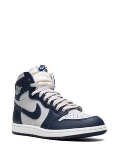 Brooklyn Fashion, Jordan Air 1, Jordan Wings, Brooklyn Style, Blue Jordans, Jordan Air, Wings Logo, Swoosh Logo, Air Jordan 1 High