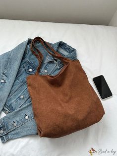 Bird in Bag - Shop Casual Shopping Bags For Fall, Brown Cotton Bags For Fall, Chic Brown Cotton Bags, Brown Cotton Bags For Spring, Spring Brown Cotton Bag, Casual Shoulder Bag For Fall Errands, Casual Brown Shoulder Bag For Errands, Bag Shop, Bird In Bag