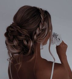 Grad Hairstyles, Bridemaids Hairstyles, Formal Hairstyles For Long Hair, Simple Prom Hair, Bridesmaid Hair Makeup, Ball Hairstyles, Hoco Hairstyles, Quince Hairstyles