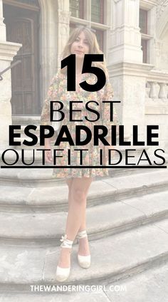 Espadrilles Outfit Work, Outfits With Espadrilles Wedges, Platform Espadrilles Outfit, Espadrilles Outfit Dress, Espadrilles Wedges Outfit, Outfit Ideas With Wedges, Outfit With Espadrilles, Espadrilles Outfit Summer, Espadrille Wedges Outfit