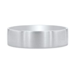 a white gold wedding ring on a white background