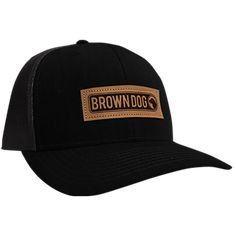 Classic trucker cap style built with the Richardson quality and fit you’ve come to expect with the traditional Brown Dog leather patch. ​​​SHAPE: MidProFABRIC: Cotton-Poly/Nylon MeshVISOR: PrecurvedSWEATBAND: CottonFIT & SIZE: Adjustable Snapback, One Size Fits Most Classic Snapback Hat With Logo Patch For Baseball Season, Brown Logo Patch Snapback Hat For Streetwear, Brown Snapback Hat With Logo Patch For Streetwear, Classic Trucker Hat With Logo Patch And Curved Brim, Brown Flat Bill Baseball Cap With Logo Patch, Classic Brown Snapback Hat With Flat Bill, Brown Hat With Logo Patch For Streetwear, Brown Streetwear Hats With Logo Patch, Adjustable Brown Baseball Cap With Letter Patch