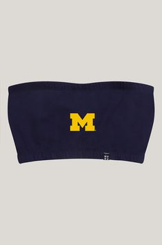 Our all time classic bandeau top is a staple for game days. Made with soft cotton-spandex with an elastic hem. DETAILS 95% Cotton, 5% Spandex Screenprint or embroidered logo application P.S. We’d love to see you repping this style! Make sure to tag us (@hypeandvice) to be featured :) College Gear, Logo Application, University Of Michigan, Bandeau Top, Cotton Spandex, Timeless Pieces, All Time, See You, Michigan