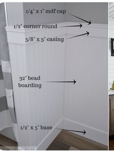 measurements for the corner of a shower stall and how to measure it with pictures on each side