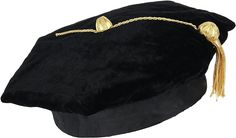 Amazon.com: Newrara Unisex Doctoral Black Tam 6 Sides with Gold Bullion Tassel One Size Fits Most : Clothing, Shoes & Jewelry Doctoral Regalia, Academic Regalia, Crown Clip Art, Gold Bullion, Study Hard, Hat Sizes, Shoes Jewelry, Tassels, Shoe Jewelry