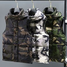 Sleeveless Military Outerwear In Khaki, Sleeveless Military Outerwear, Military Style Cotton Vest Outerwear, Sleeveless Military Outerwear For Outdoor, Sleeveless Military Style Outdoor Outerwear, Khaki Sleeveless Winter Vest, Military Style Sleeveless Vest For Spring, Outdoor Military Vest For Fall, Military Style Outdoor Vest For Fall