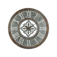 a clock with roman numerals on the face