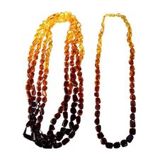 Baltic Amber Rainbow Square Bead Necklace Natural Baltic Amber Bead Strand/Necklace, beads are square-rectangle shaped and range from 9X8X5mm-20X11X4mm. One Necklace is 27" in length. A Rainbow of Baltic Amber Bead Colors! There is a small plastic screw clasp in the back. You will receive One Necklace! Made in Lithuania. Arrives to your home with the "All About Amber" Brochure which includes care instructions! Thank you for looking! Daisy Pendant, Baltic Amber Necklace, Baltic Amber Jewelry, Bird Beads, Baltic States, Necklace Beads, Amber Earrings, Amber Bracelet, Large Hole Beads