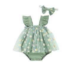 Brand Name: pudcocoOrigin: CN(Origin)Material: COTTONStyle: FashionAge Range: 0-6mAge Range: 7-12mAge Range: 13-24mModel Number: BodysuitPattern Type: PrintCollar: Square CollarSleeve Length(cm): SleevelessFit: Fits true to size, take your normal size Playful Green Sleeveless Sets, Green Playtime Summer Sets, Green Playful Sets For Spring, Playful Green Sets For Spring, Playful Green Spring Sets, Playful Green Summer Dresses, Spring Party Green Sets, Cute Green Sets For Spring, Cute Green Spring Sets