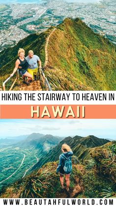 Get ready for the adventure of a lifetime on the Stairway to Heaven hiking trails! This guide to hiking the Stairway to Heaven in Oahu, Hawaii will gear you up for one of the most stunning and challenging hikes out there. Soak in the jaw-dropping views on the famous Stairway to Heaven Hawaii hiking trails and create unforgettable memories on this iconic journey. #Hiking #StairwayToHeaven #Hawaii