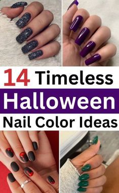 Copper Nail Color, Halloween Nail Colors, Dark Purple Nails, Blue Nail Color, Wine Nails, Maroon Nails