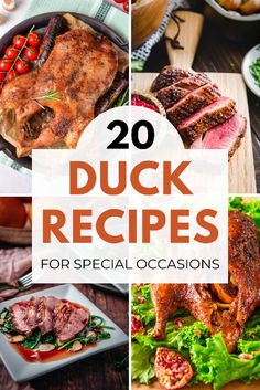 the top 20 duck recipes for special occasions