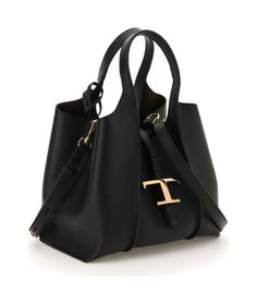 Tod's T Timeless Mini Leather Shopping Bag | italist, ALWAYS LIKE A SALE Leather