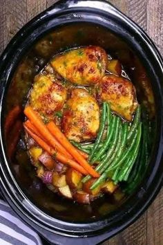 Grandma's Secret Recipes | Crockpot Honey Garlic Chicken | Facebook