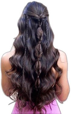 Dance Hairstyles For Long Hair, Ball Hairstyles For Long Hair, Winter Dance Hairstyles, Ball Hair, Winter Dance, Viking Hair, Hippie Hair, Hairstyle Inspo